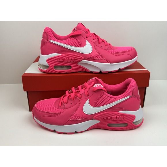 Nike Air Max Excee Athletic Sneaker Size 7.5 Women's Hyper Pink/White FD0294-600